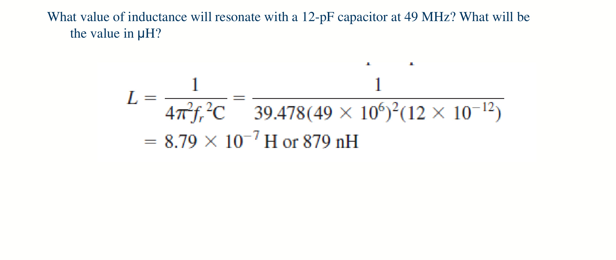 B2-16 inductance example